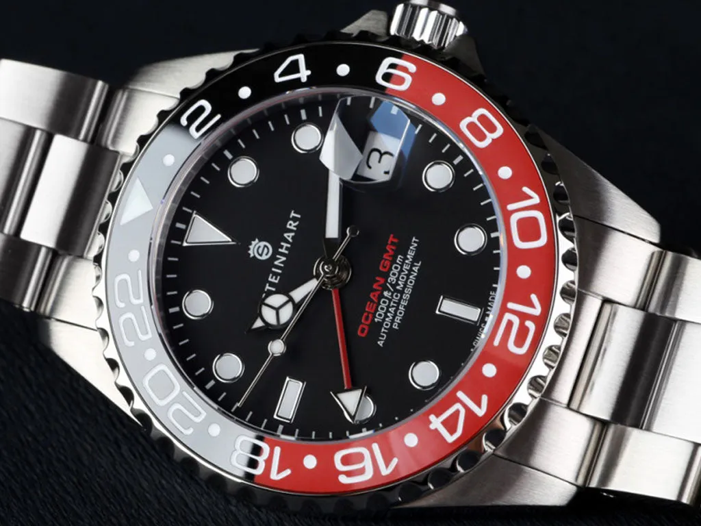 Ocean 39 GMT Black/Red Ceramic