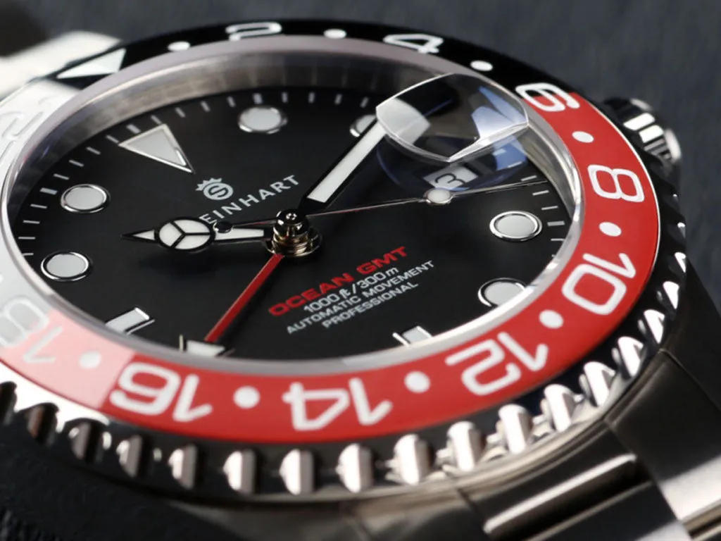 Ocean 39 GMT Black/Red Ceramic