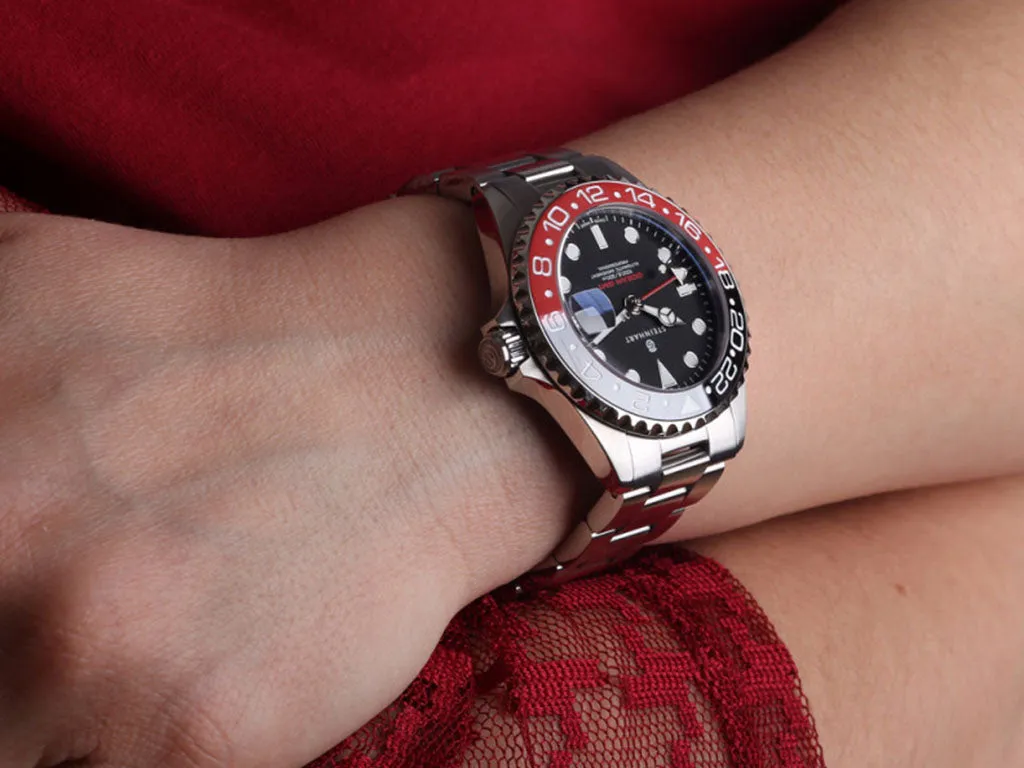 Ocean 39 GMT Black/Red Ceramic