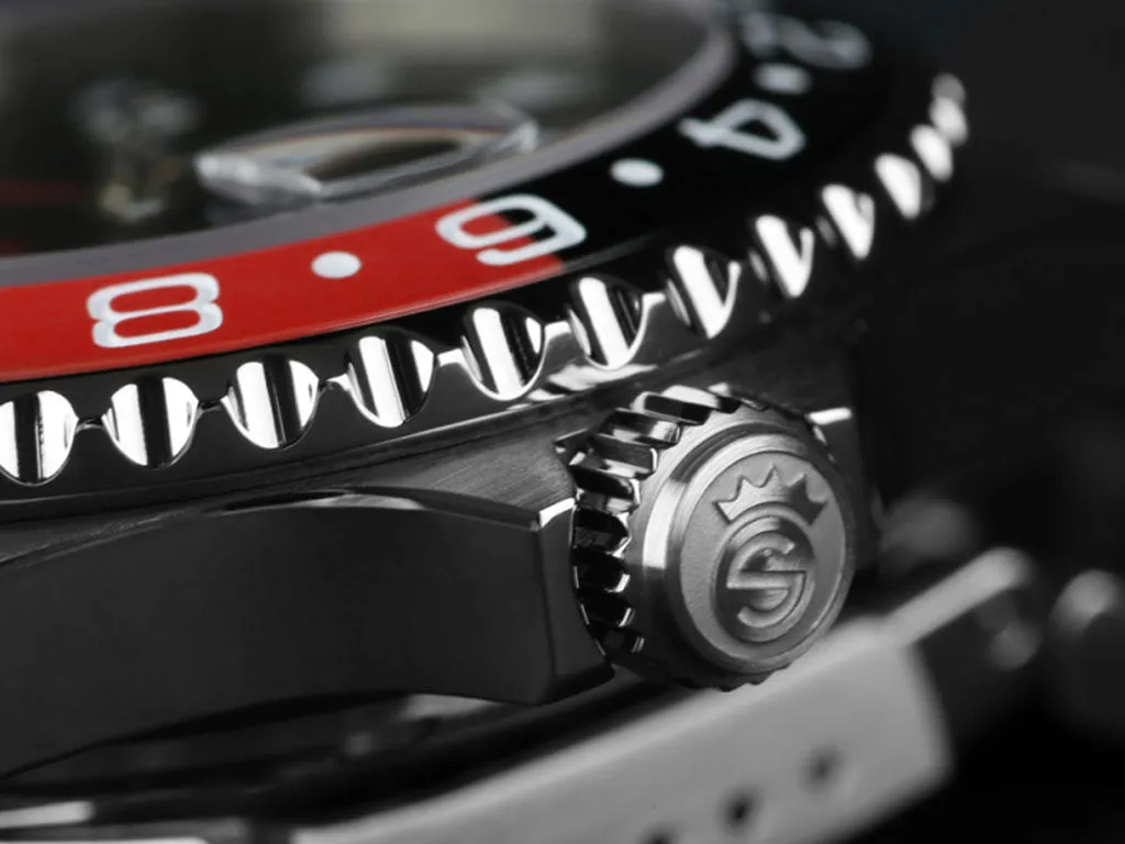 Ocean 39 GMT Black/Red Ceramic