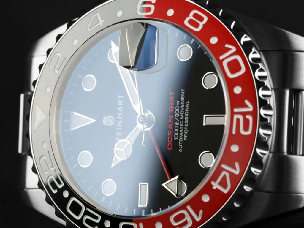 Ocean 39 GMT Black/Red Ceramic