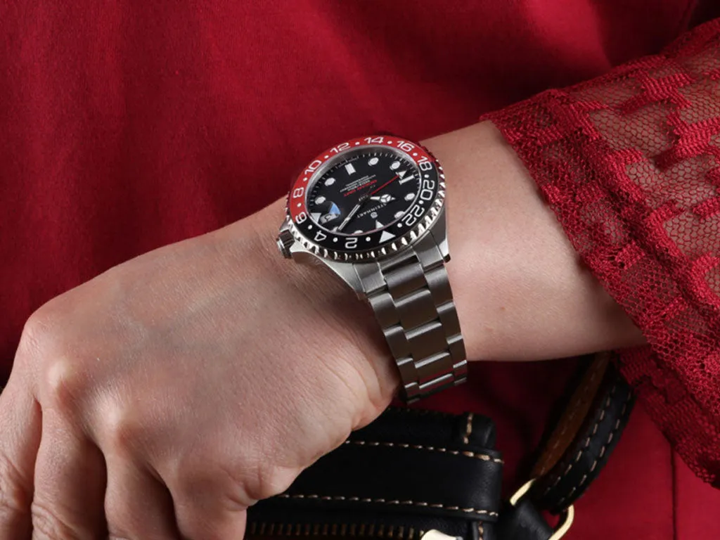 Ocean 39 GMT Black/Red Ceramic