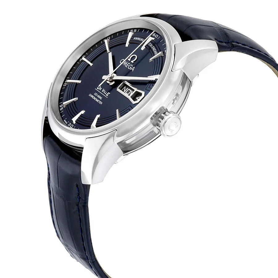 Omega De Ville Annual Calendar Automatic Chronometer Blue Dial Men's Watch 43133412203001 431.33.41.22.03.001