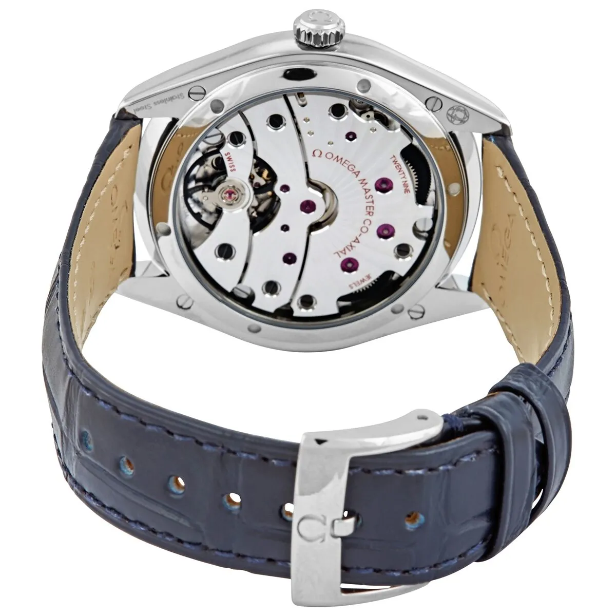 Omega De Ville Chronometer Blue Dial Men's Watch 435.13.40.21.03.001