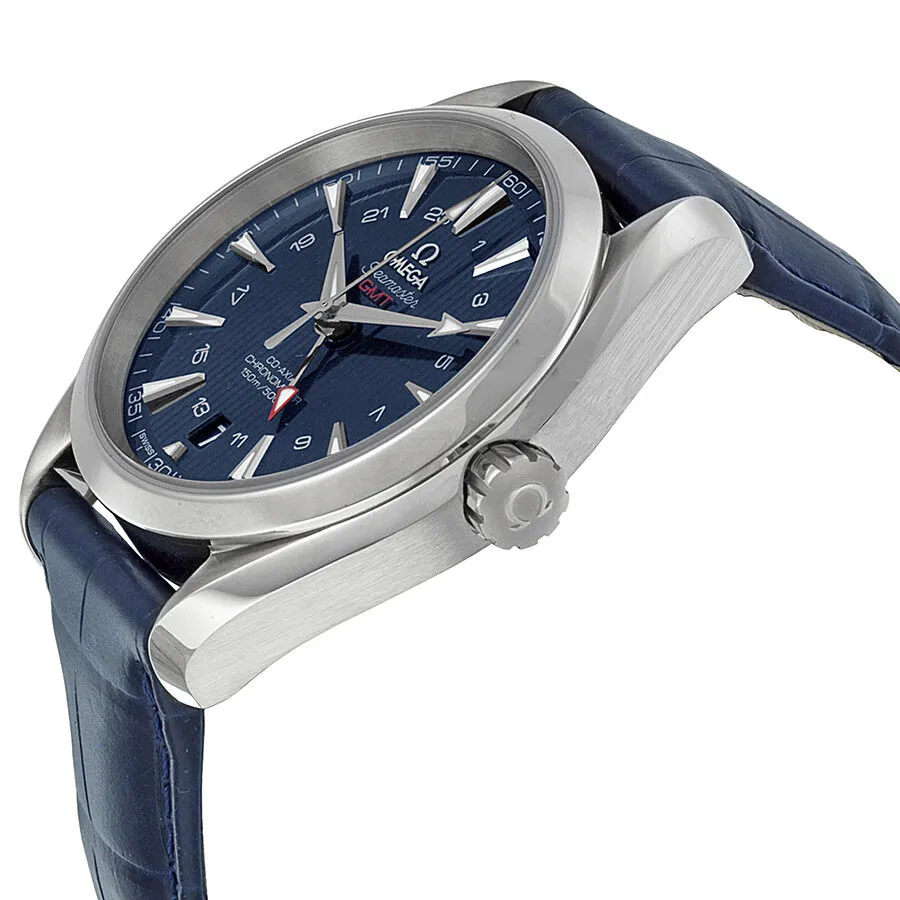 Omega Seamaster Aqua Terra Blue Dial GMT Automatic Men's Watch 23113432203001