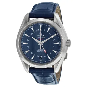 Omega Seamaster Aqua Terra Blue Dial GMT Automatic Men's Watch 23113432203001