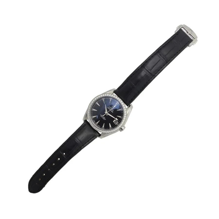 Omega Seamaster Aqua Terra Diamonds on Bezel Automatic Ladies Watch 231.18.39.21.51.001