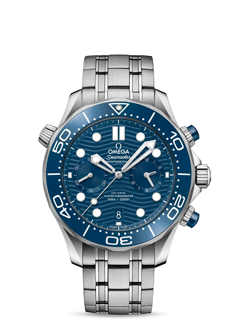 OMEGA-SEAMASTER DIVER 300M OMEGA CO‑AXIAL MASTER CHRONOMETER CHRONOGRAPH 44 MM 210.30.44.51.03.001