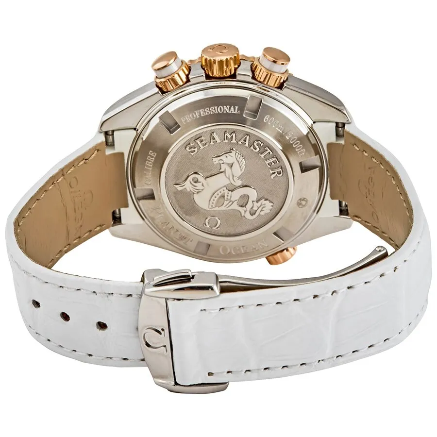 Omega Seamaster Planet Ocean Chronograph Automatic Chronometer Diamond Ladies Watch 222.28.38.50.04.001