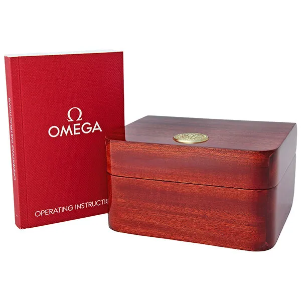 Omega Speedmaster Moonwatch Black Dial Chronograph 18kt Rose Gold Black Alligator Leather Men's Watch 311.63.44.51.01.001