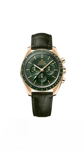 Omega Speedmaster Moonwatch Professional 42mm Moonshine™ Gold on Leather Strap 310.63.42.50.10.001