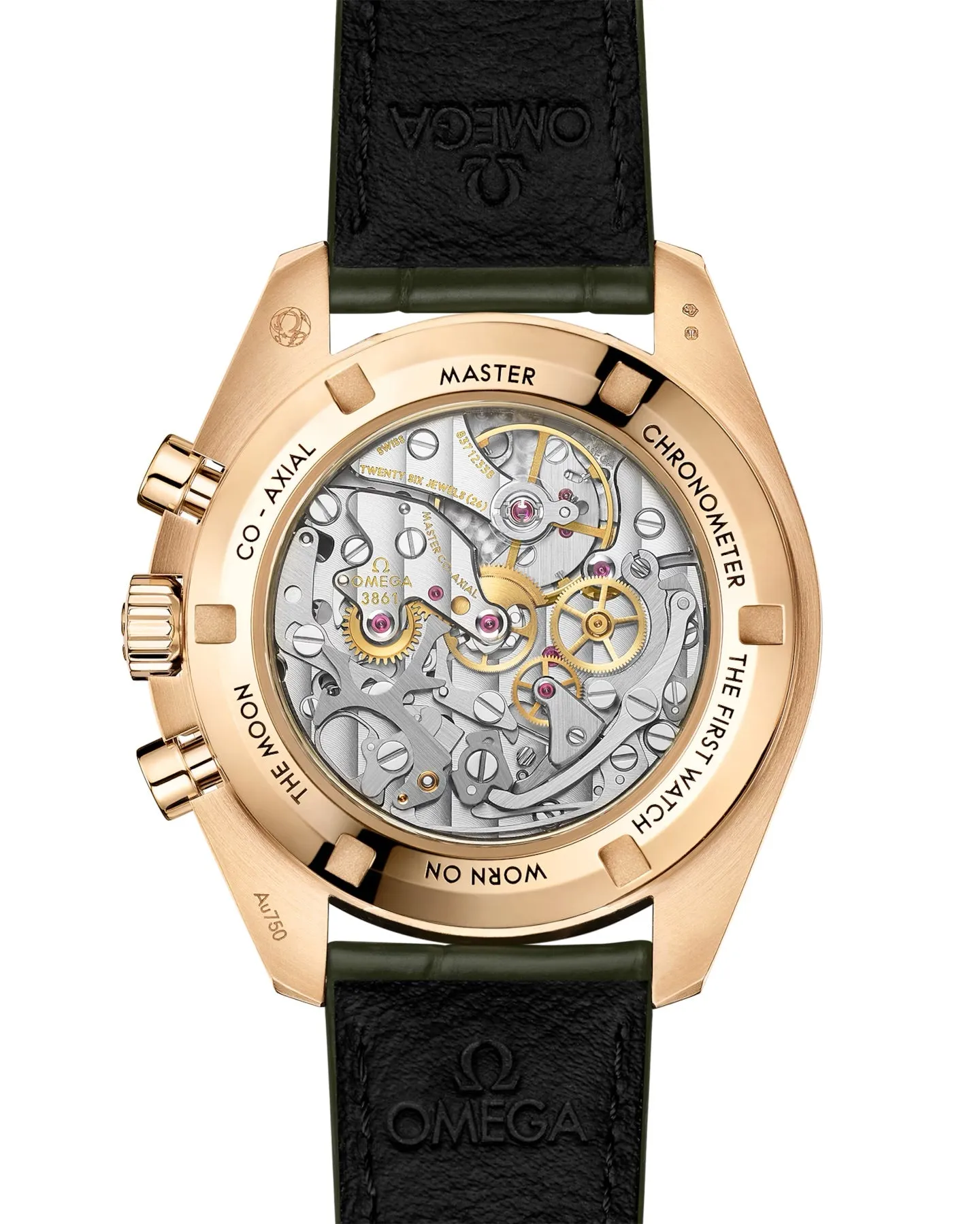 Omega Speedmaster Moonwatch Professional 42mm Moonshine™ Gold on Leather Strap 310.63.42.50.10.001