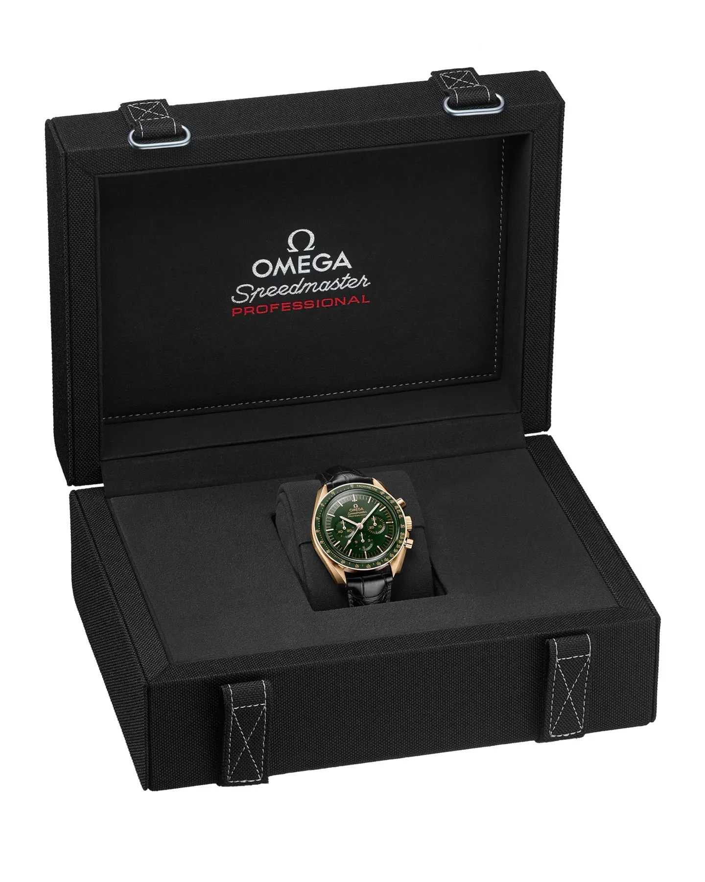 Omega Speedmaster Moonwatch Professional 42mm Moonshine™ Gold on Leather Strap 310.63.42.50.10.001