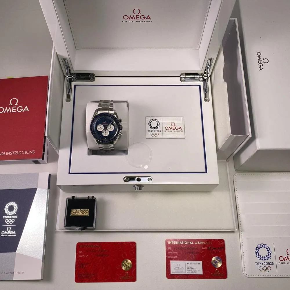Omega Speedmaster Tokyo Olympic Games 2020 Blue 522.30.42.30.03.001