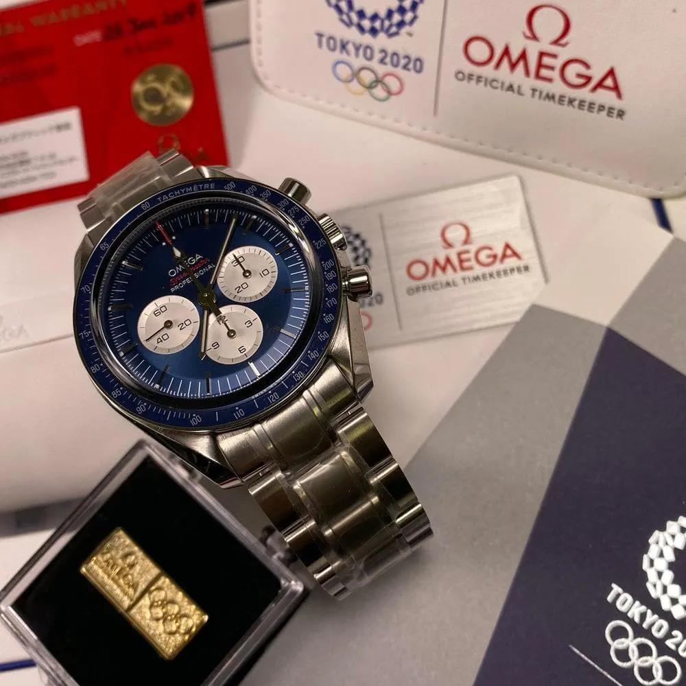 Omega Speedmaster Tokyo Olympic Games 2020 Blue 522.30.42.30.03.001