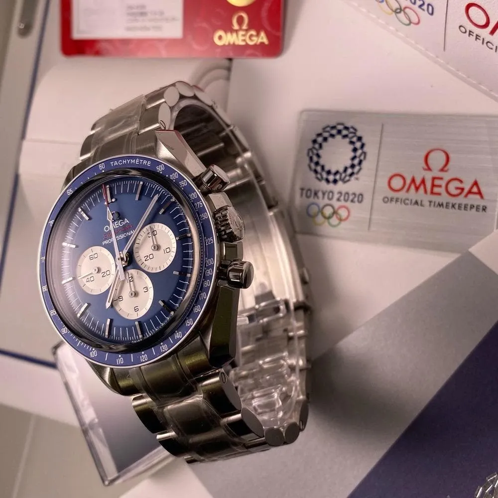 Omega Speedmaster Tokyo Olympic Games 2020 Blue 522.30.42.30.03.001
