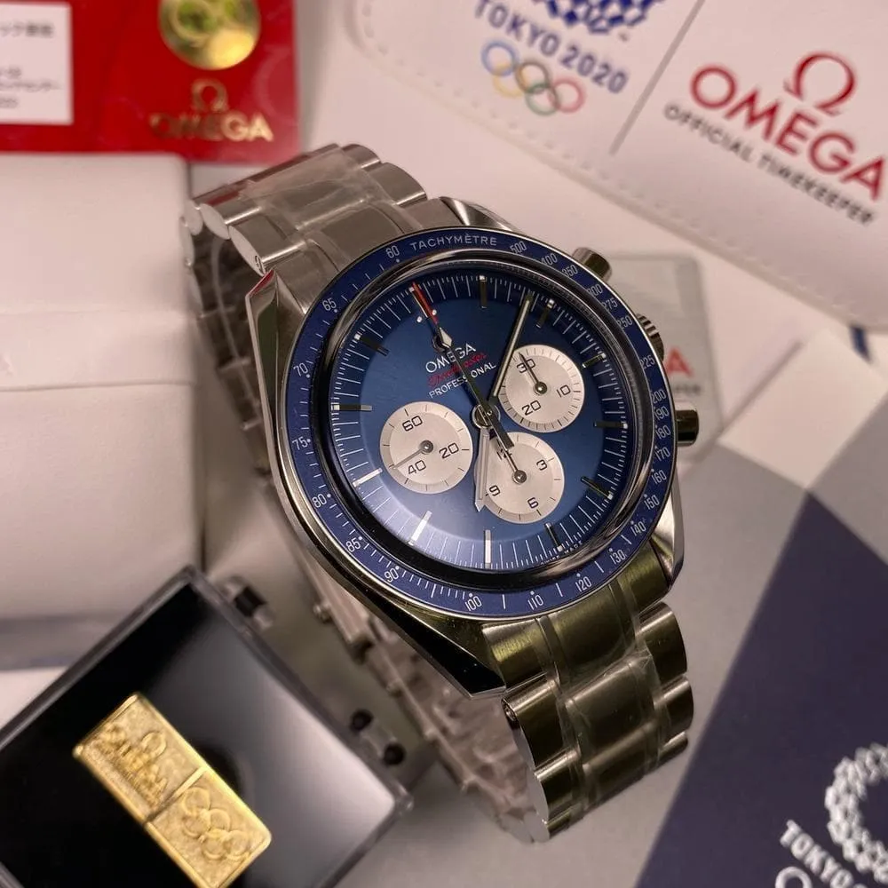 Omega Speedmaster Tokyo Olympic Games 2020 Blue 522.30.42.30.03.001