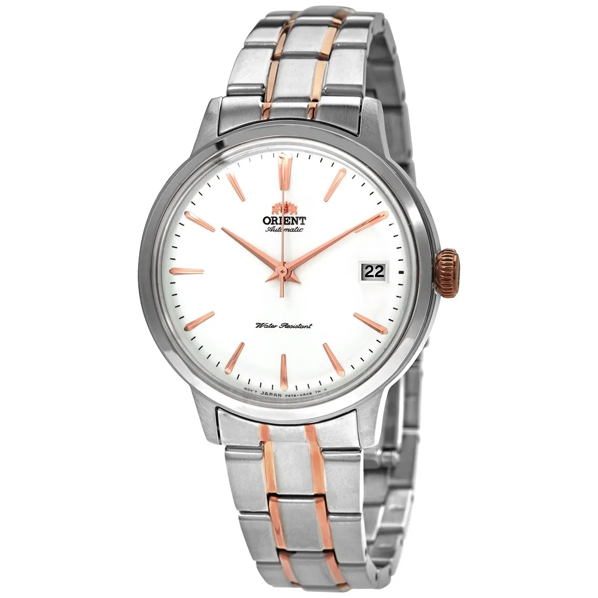 Orient Bambino Automatic White Dial Ladies Watch RA-AC0008S10B