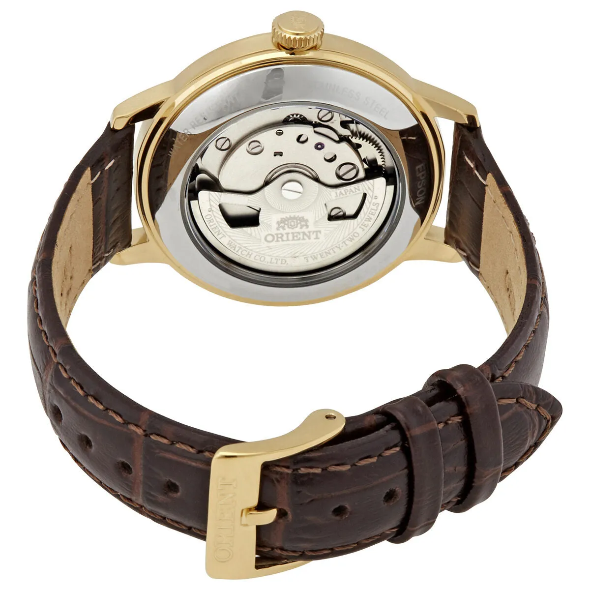 Orient Bambino Automatic White Dial Ladies Watch RA-AC0011S10B
