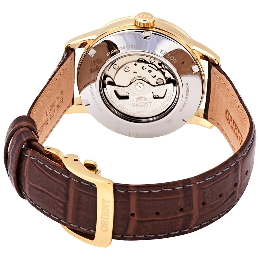 Orient Classic Sun and Moon Open Heart Automatic Men's Watch RA-AS0004S10B