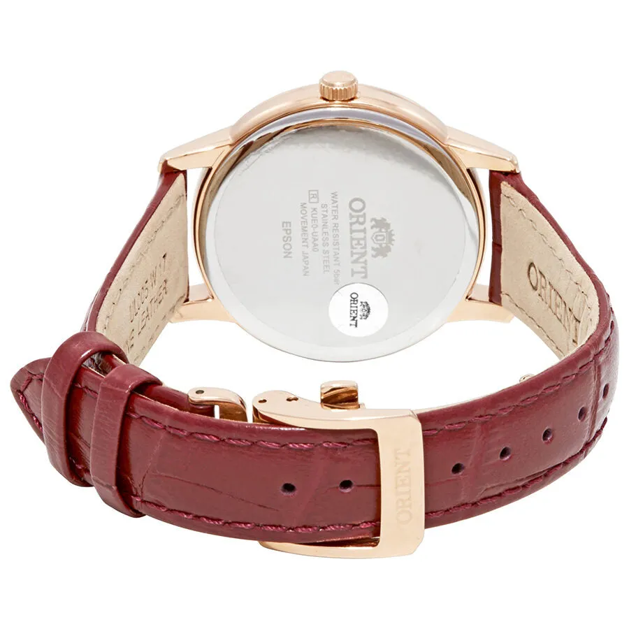Orient Classic Sun and Moon Open Heart Ladies Watch RA-KA0001A10B