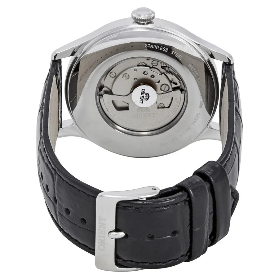 Orient Open Heart Automatic Black Dial Men's Watch FAG00003B0