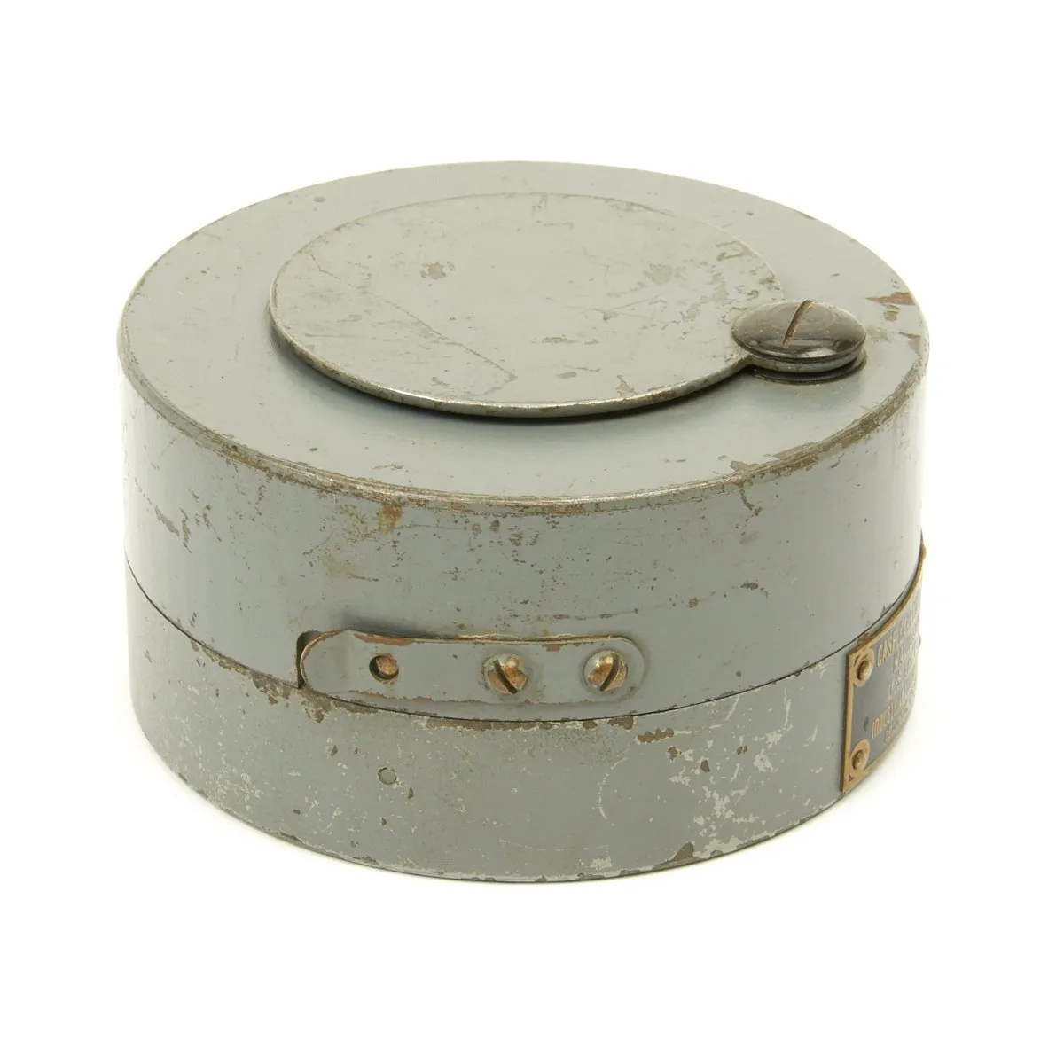Original WWII USAAF 1943 Hamilton AN5740 G.C.T Navigator Pocket Watch with Carry Case