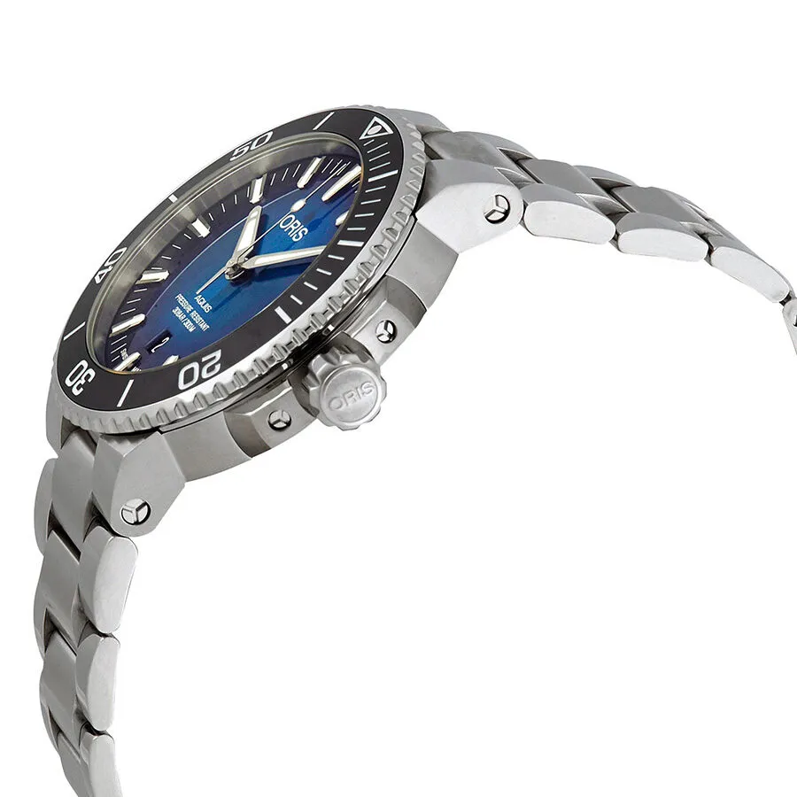 Oris Aquis Automatic Blue Dial Men's Watch 01 733 7730 4185-Set MB