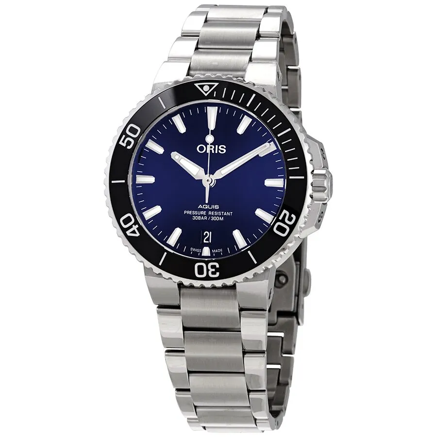 Oris Aquis Blue Dial Automatic Men's Watch 01 733 7732 4135-07 8 21 05PEB