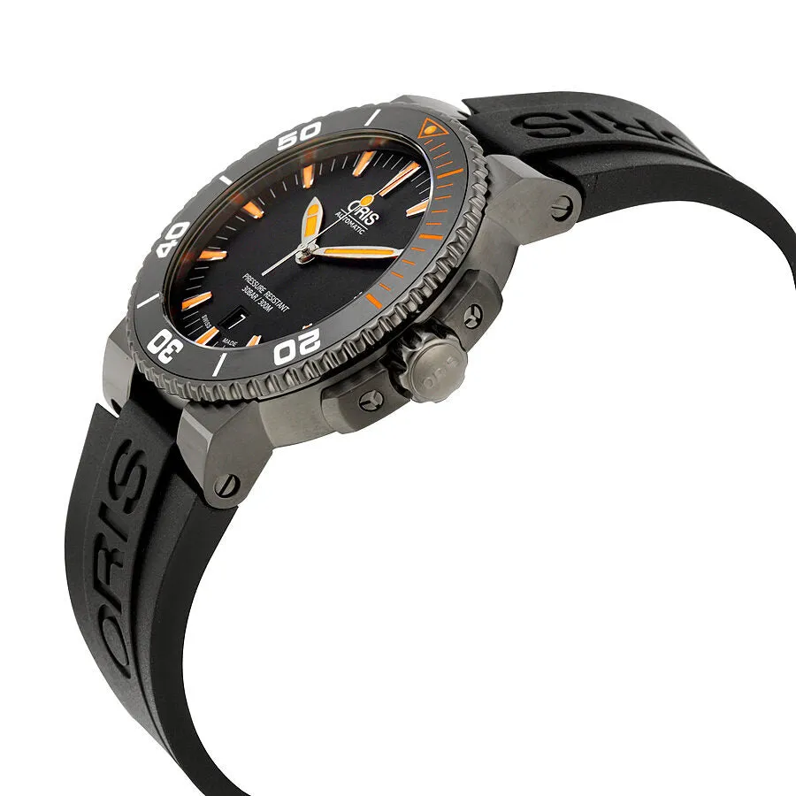 Oris Aquis Date Automatic Black Dial Men's Watch 01 733 7653 4259-07 4 26 34GEB