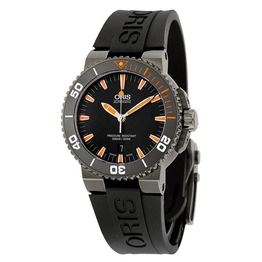 Oris Aquis Date Automatic Black Dial Men's Watch 01 733 7653 4259-07 4 26 34GEB