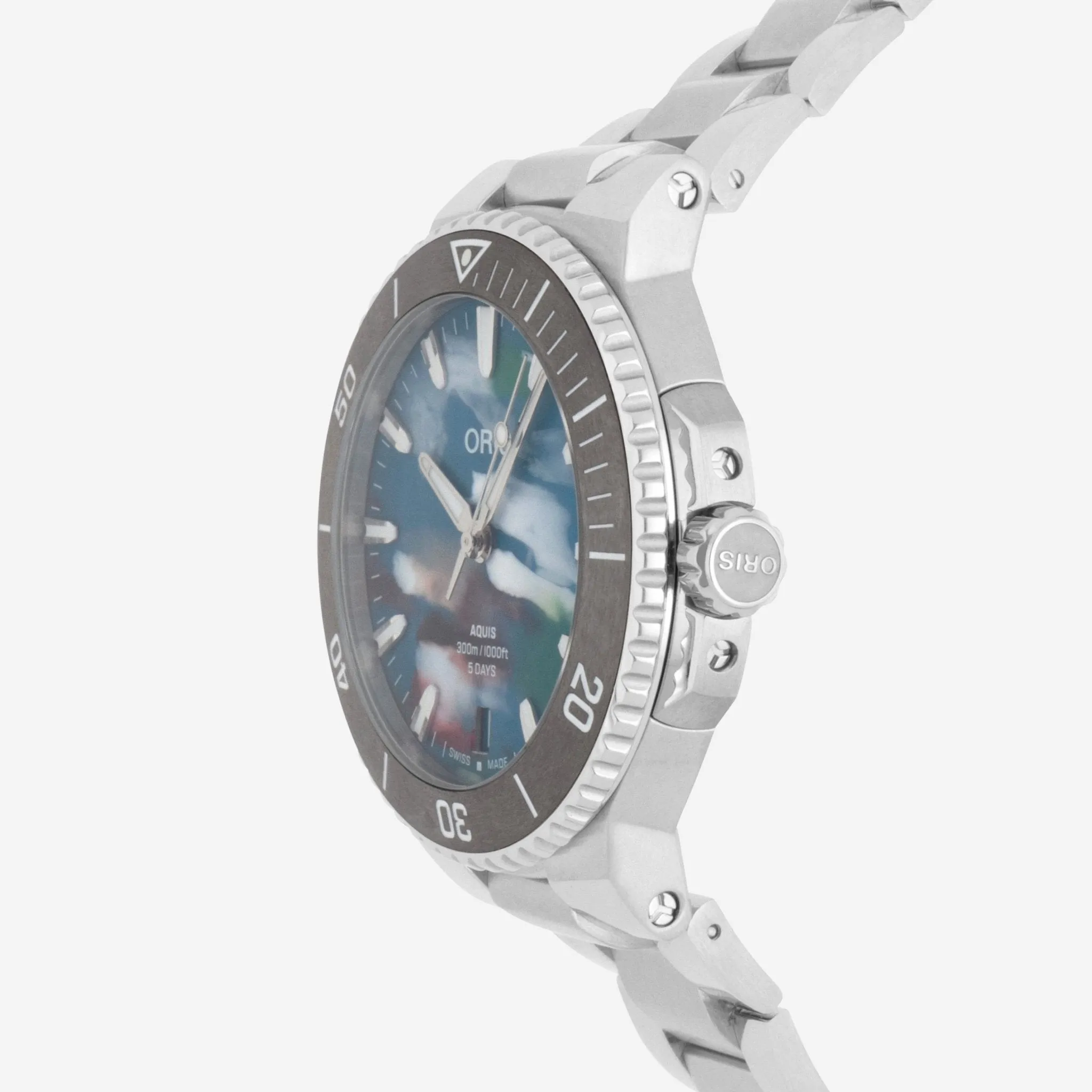 Oris Aquis Stainless Steel Automatic Men's Watch 0140077904150-0782302PEB