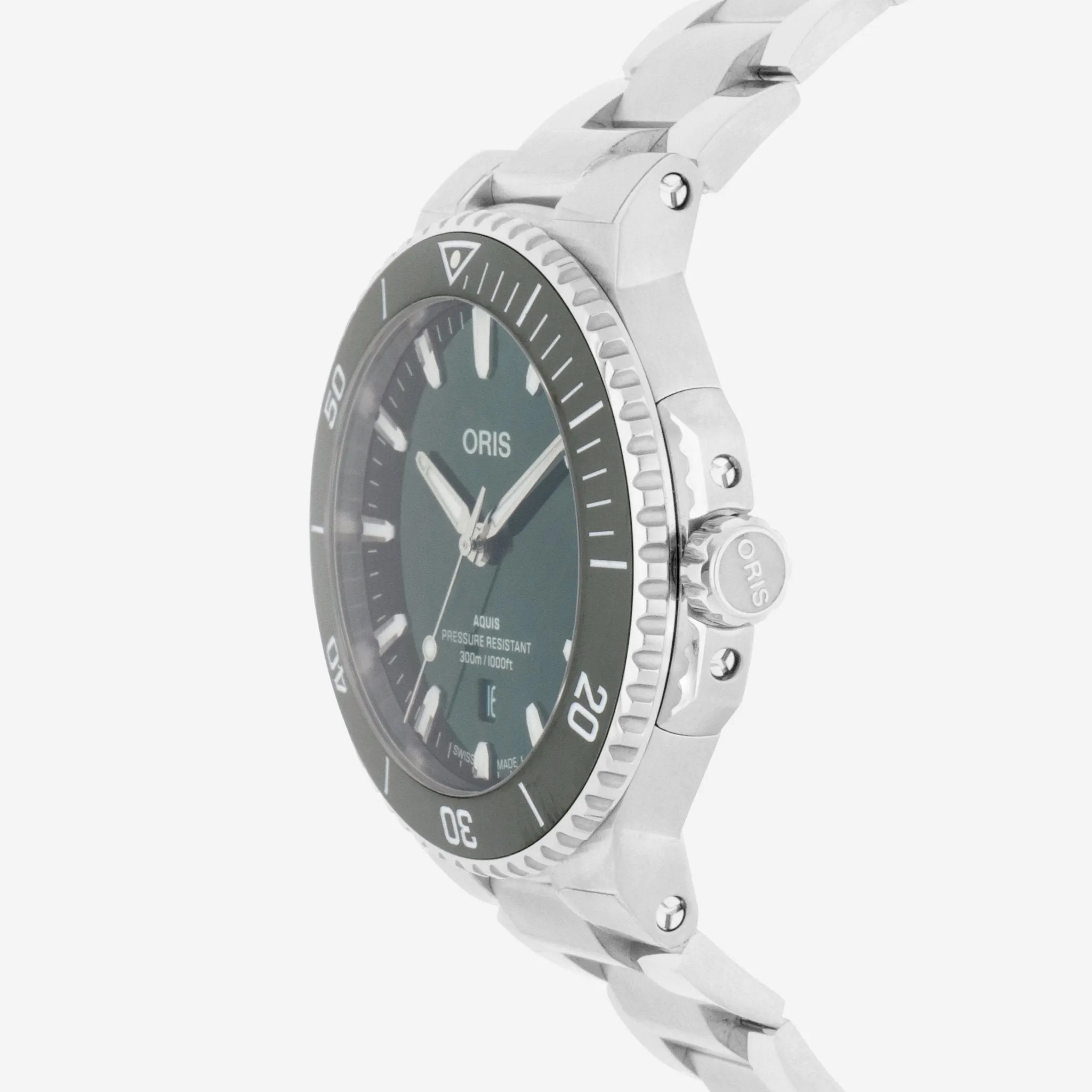 Oris Aquis Stainless Steel Automatic Men's Watch 0173377894157-0782304PEB