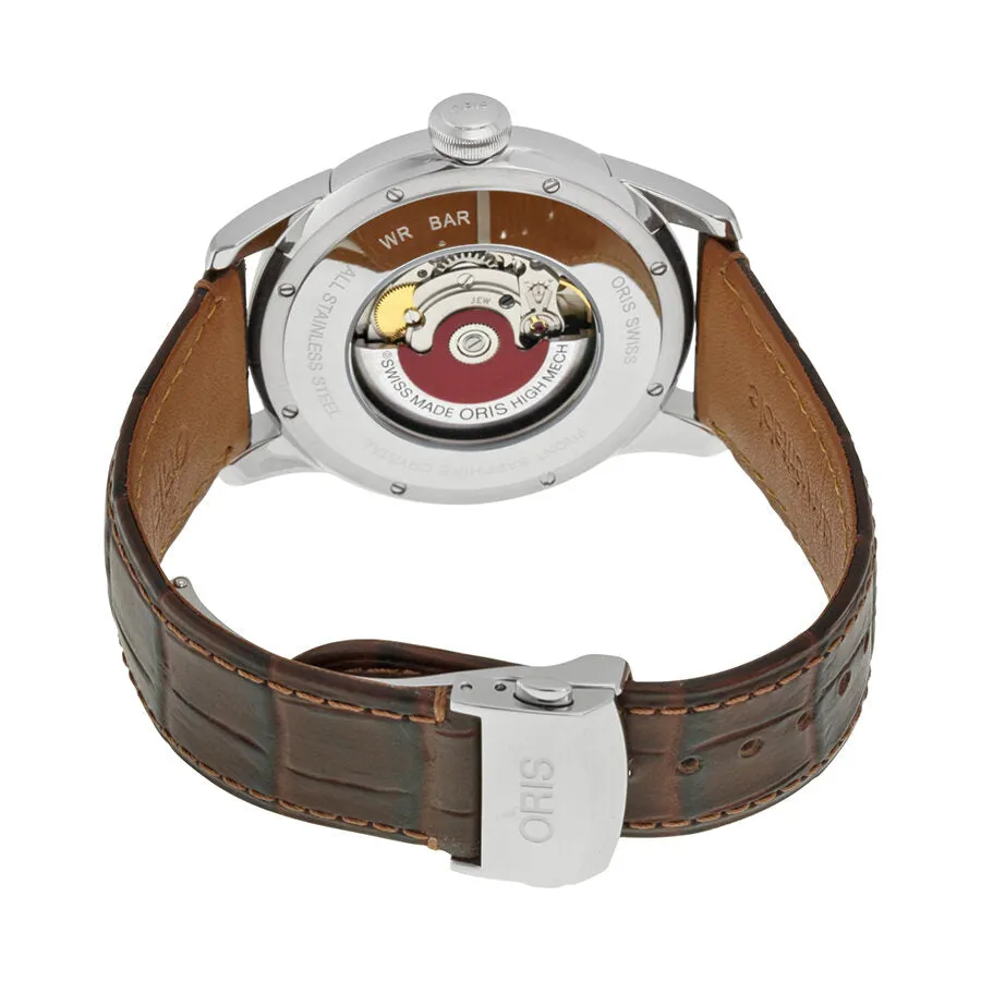 Oris Artelier Automatic Small Second Pointer Day Stainless Steel Men's Watch 745-7666-4051LS 01 745 7666 4051-07 1 23 73FC