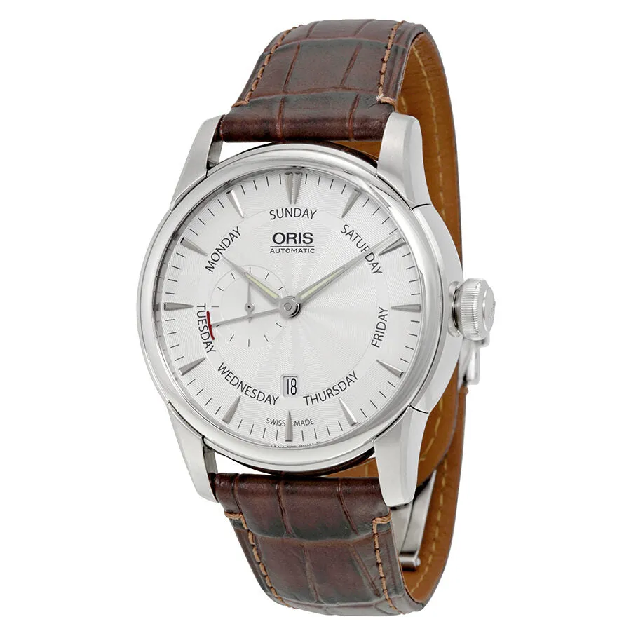 Oris Artelier Automatic Small Second Pointer Day Stainless Steel Men's Watch 745-7666-4051LS 01 745 7666 4051-07 1 23 73FC