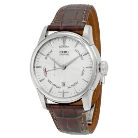 Oris Artelier Automatic Small Second Pointer Day Stainless Steel Men's Watch 745-7666-4051LS 01 745 7666 4051-07 1 23 73FC