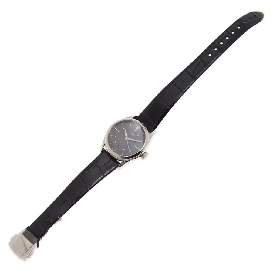 Oris Artelier Date Automatic Diamond Grey Dial Unisex Watch 561 7722 4053 5 14 64FC