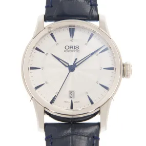 Oris Artelier Date Automatic Silver Dial Unisex Watch 733 7670 4031 1 21 75FC