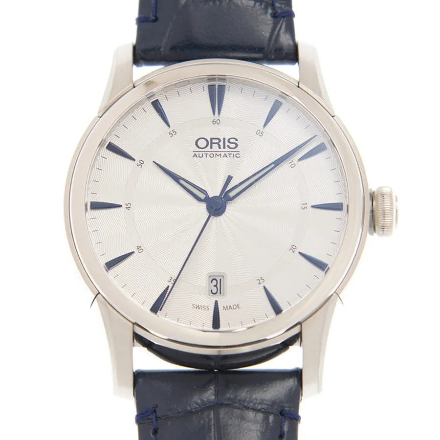 Oris Artelier Date Automatic Silver Dial Unisex Watch 733 7670 4031 1 21 75FC