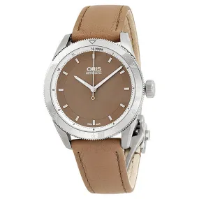 Oris Artix GT Brown Dial Brown Leather Ladies Watch 01 733 7671 4152-07 5 18 41FC