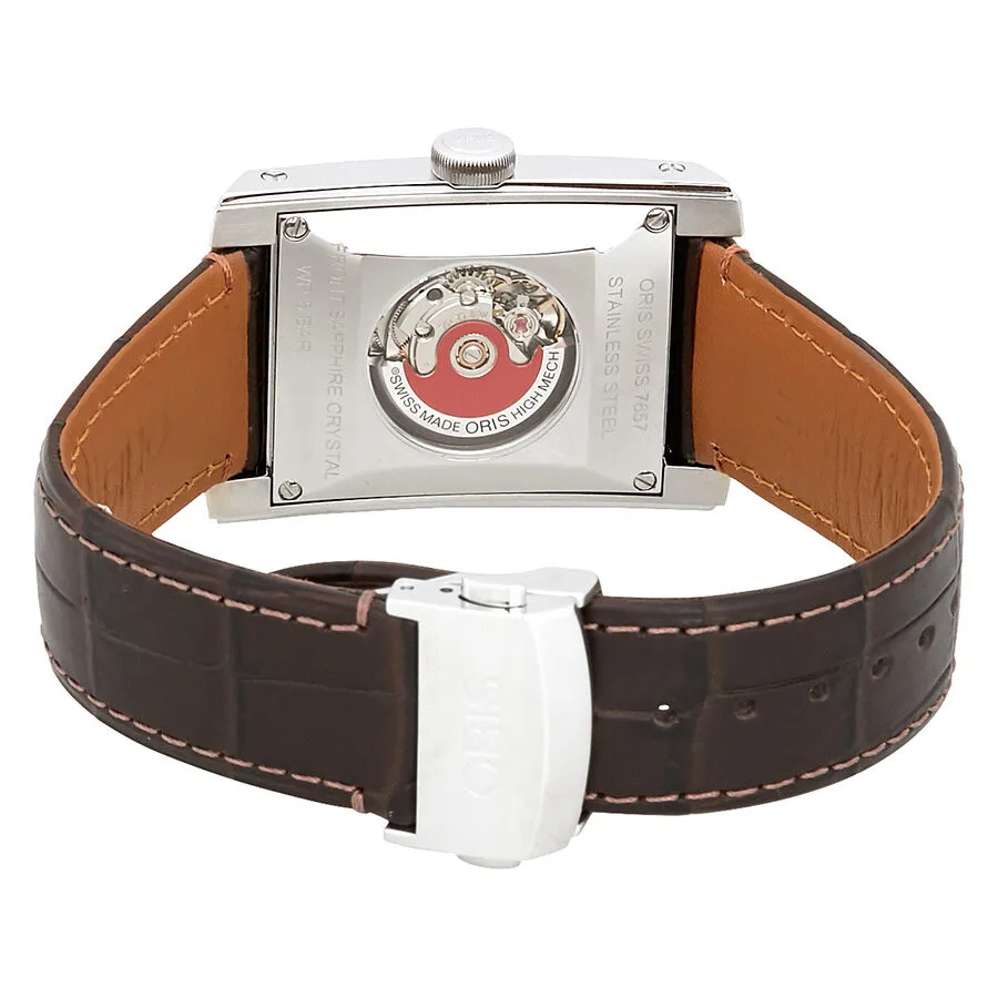 Oris Rectangular Automatic Silver Dial Men's Watch 01 561 7657 4061LS 01 561 7657 4061-07 5 21 70FC