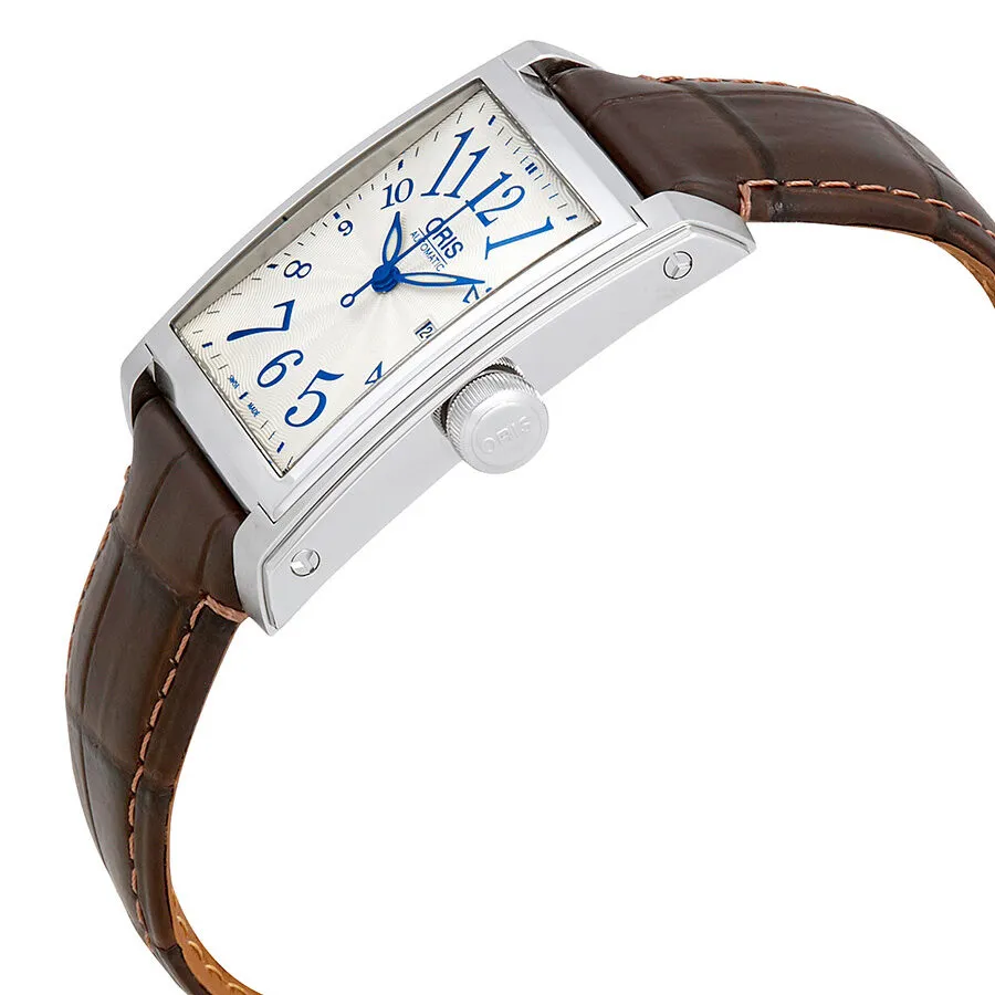 Oris Rectangular Automatic Silver Dial Men's Watch 01 561 7657 4061LS 01 561 7657 4061-07 5 21 70FC