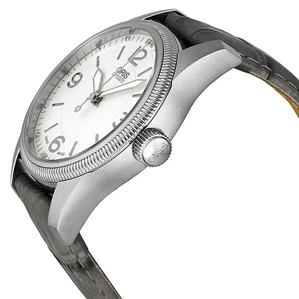 Oris Swiss Hunter Team PS Edition Automatic Silver Dial Ladies Watch 01 733 7649 4091 Set-LS