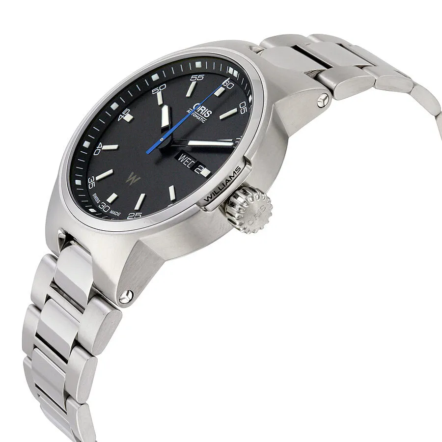 Oris Williams F1 Team Day Date Automatic Black Dial Stainless Steel Men's Watch 01 735 7716 4154-07 8 24 50