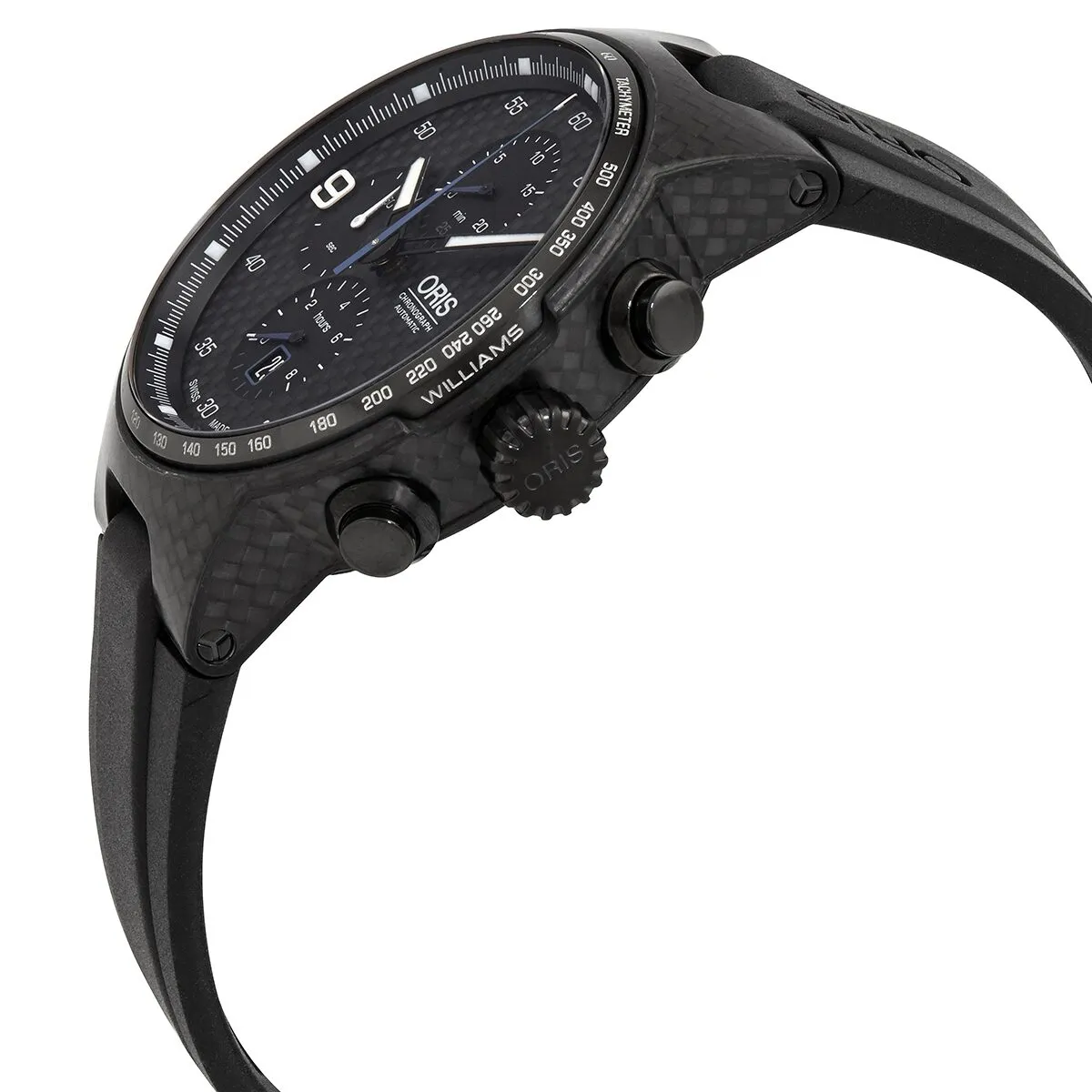 Oris Williams Valtteri Bottas Limited Edition Chronograph Automatic Men's Watch 01 674 7725 8784-Set 42454FCTB