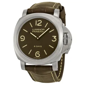 Panerai Luminor Base 8 Days Titanio Mechanical Men's Watch PAM00562