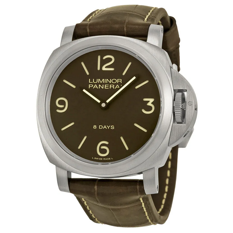 Panerai Luminor Base 8 Days Titanio Mechanical Men's Watch PAM00562