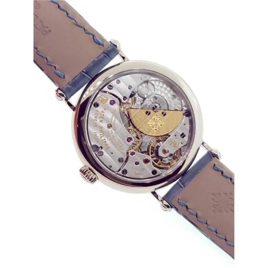 Patek Philippe Calatrava Diamond Blue Dial Ladies Watch 7200/50G-011