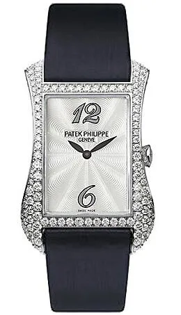 Patek Philippe Gondolo Serata 18kt White Gold Diamond Ladies Watch 4973G