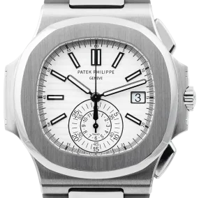 Patek Philippe Nautilus Stainless Steel White Dial 5980/1A-019